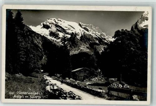 9657 Unterwasser - Aelpli Säntis