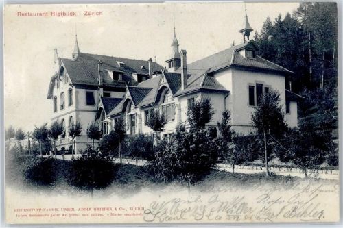 8000 Zürich - Restaurant Rigiblick