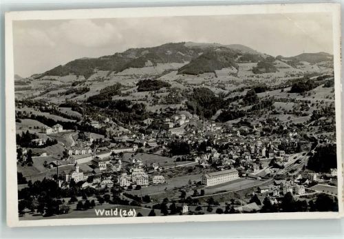 8636 Wald ZH Gebrauchsspuren Fliegeraufnahme