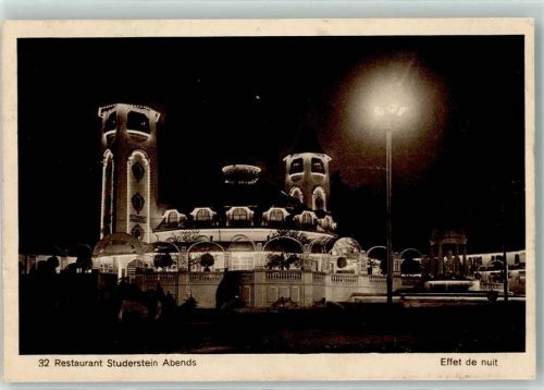 3000 Bern Berne - Landesausstellung 1914 Nr. 32 Gasthaus Studerstein Ausstellungsstempel