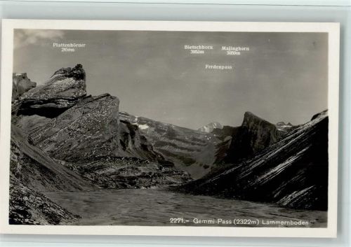 Gemmipass Wallis - Lammernboden Plattenhörner Bietschhorn Majinghorn Ferdenpass