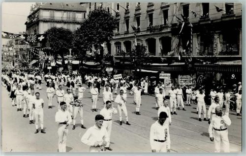 1200 Genève Genf Foto AK Festumzug durch Genf 1925 AK