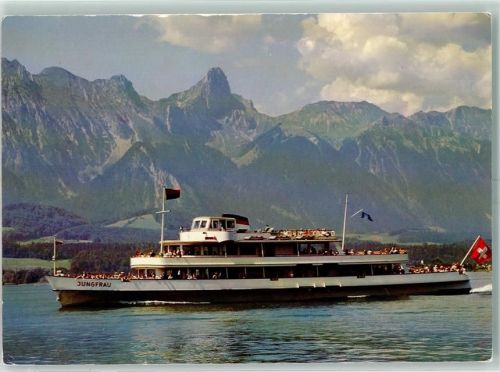3506 Grosshöchstetten - Thunersee Motorschiff Jungfrau Stockhorn
