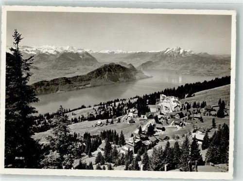 6356 Rigi Kaltbad Foto AK Bürgenstock Pilatus