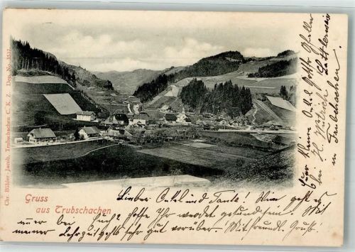 3555 Trubschachen 1899 Foto AK