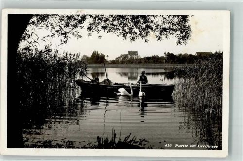 8606 Greifensee - Schwäne Ruderboot