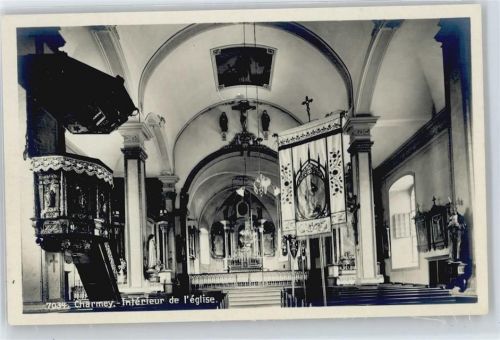 1637 Charmey (Gruyère) - Kirche AKU2