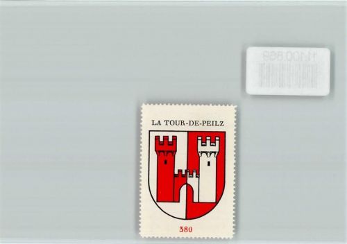 1814 La Tour-de-Peilz - Vignette Wappen Kaffee Hag ca 1920-1940 La TOur-de-Peilz
