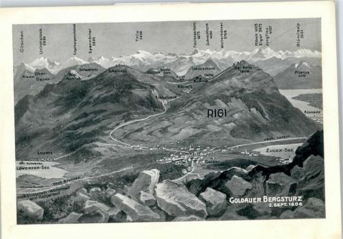 6410 Goldau - Zuger-See, Lowerzer-See, Rigi