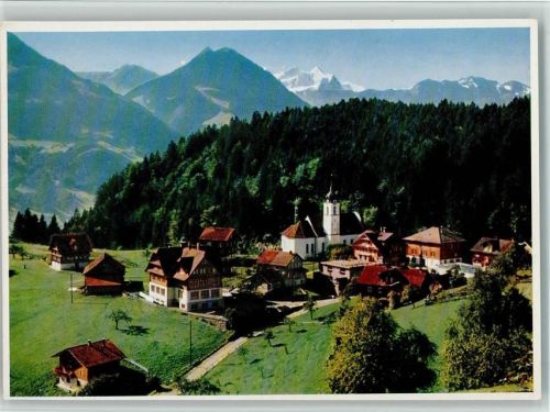 6063 Stalden (Sarnen) - Blick gegen die Wetterhörner