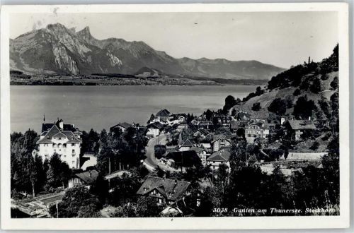 3654 Gunten 1932 - Thunersee AKU1