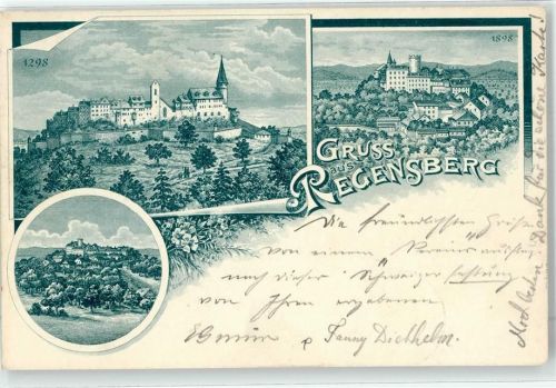 8158 Regensberg 1900 - Schloss Regensberg