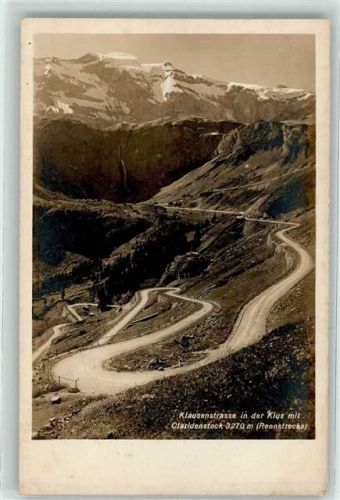 Klausenpasshöhe - Claridenstock