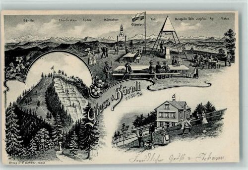 Hörnli ZH - 1905 Hörnli-Kulm