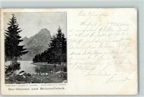 Obersee 1898 - und Brünnelistock