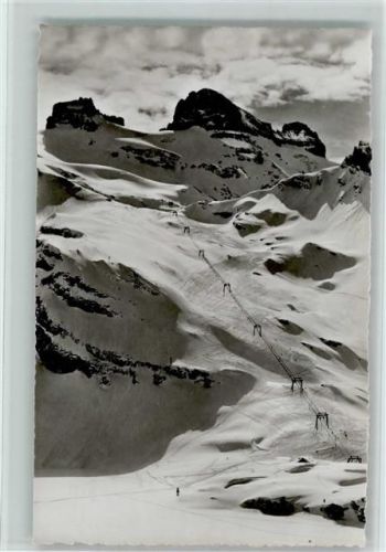 Trübsee - Skilift Trübsee-Jochpass und die Wendenstöcke Winteraufnahme