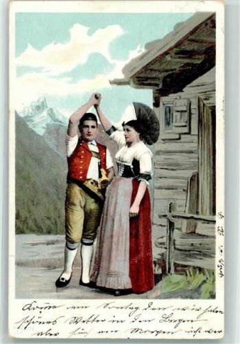 9038 Rehetobel - Tracht Ort lt. Stempel