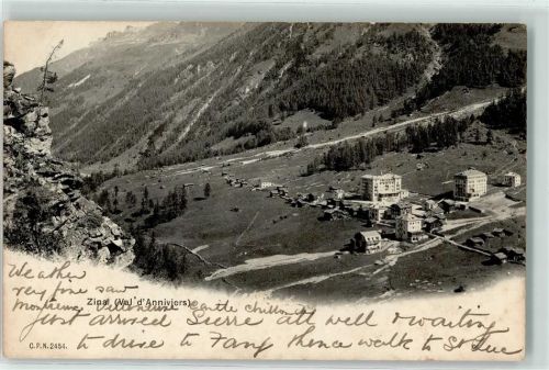 3961 Zinal 1905 Gebrauchsspuren
