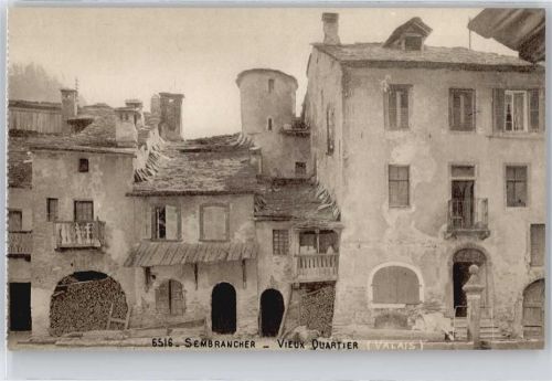 1933 Sembrancher - Vieux Quartier