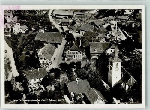 3076 Worb - Fliegeraufnahme Hotel Löwen