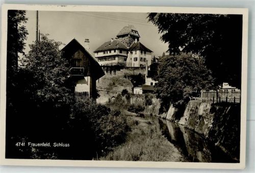 8500 Frauenfeld 1929 Foto AK Schloss