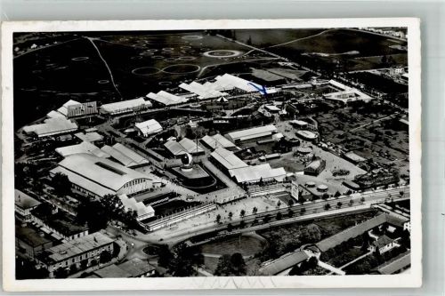 3000 Bern Berne 1954 Foto AK Fliegeraufnahme Ausstellung HOSPES 1954