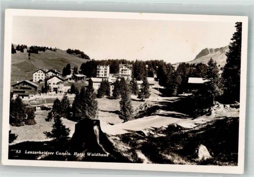 7078 Lenzerheide/Lai 1939 Foto AK Hotel Waldhaus