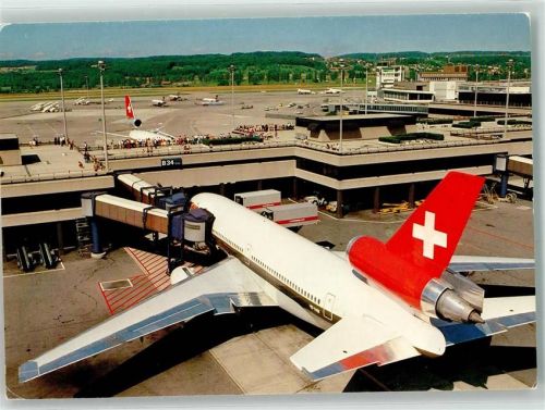 8302 Kloten - Passagierflugzeug Swissair
