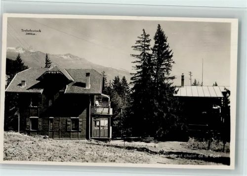 3963 Montana - Chalet Helvétié et chalet de la Forêt Trubelnstock
