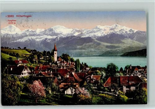 3652 Hilterfingen 1914 - Ortsansicht