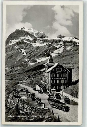 Klausenpasshöhe - Hotel Windgälle