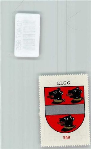 8353 Elgg - Vignette Wappen Kaffee Hag 1920-1940