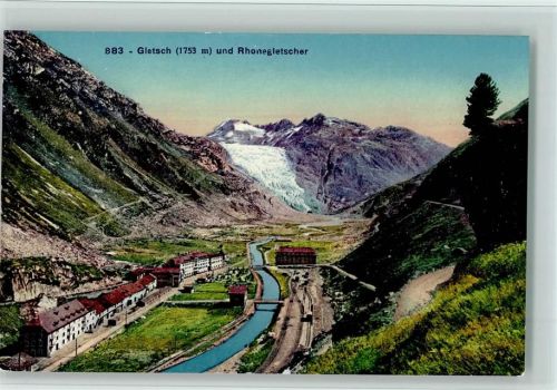Rhonegletscher - Gletsch udn Rhonegletscher