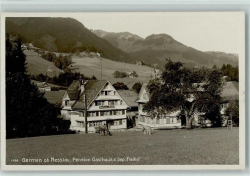 9650 Nesslau - Pension Gasthaus & Dep. Freihof