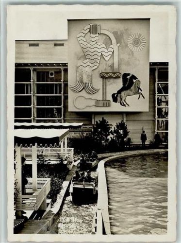 8000 Zürich 1939 - Schweizerische Landesausstellung Schifflibach in der Abteilung Elektrizität