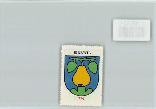 5708 Birrwil - Vignette Wappen Kaffee Hag ca 1920-1940 Birrwil