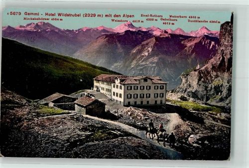 Gemmipass Wallis - Hotel Wildstrubel