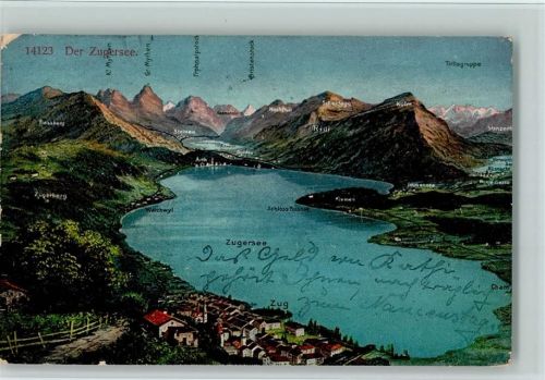 6300 Zug Zugo 1907 - Zugersee