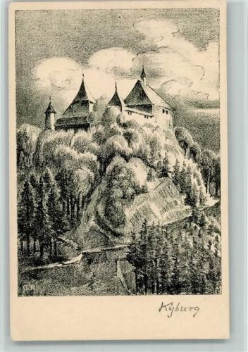 8314 Kyburg - Die Kyburg Zeichnung