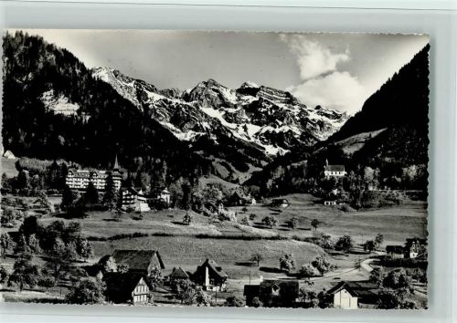 6073 Flüeli-Ranft - Flüeli-Ranft mit Widderfeld Nünalphorn und Hutstock