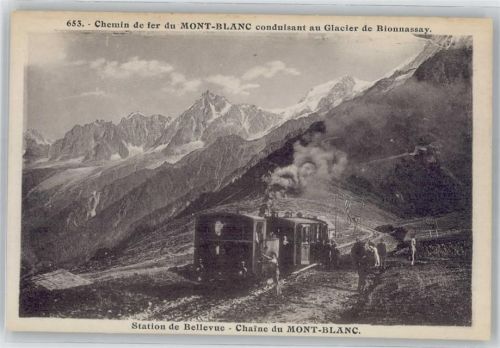 1293 Bellevue Valavran - Chemin de fer du Mont-Blanc, Glacier de Bionnassay