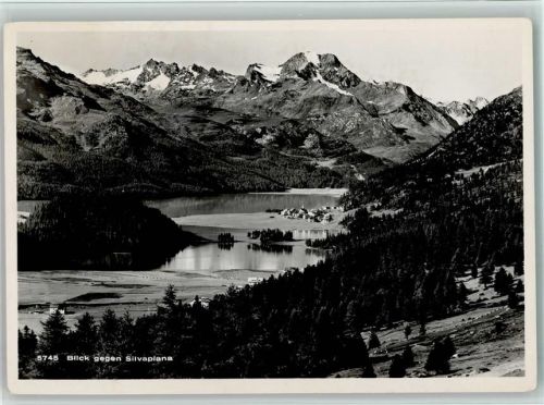 7513 Silvaplana - Blick gegen Silvaplana