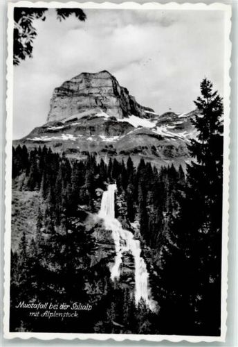 6436 Muotathal - Salialp Alpenstock Muotafall