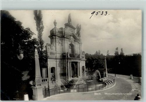 3000 Bern Berne - Wasserschloss Monumentalbrunnen Thunplatz