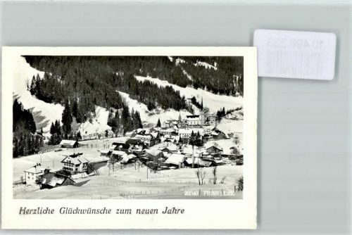 6173 Flühli LU FOTO KEINE AK Foto 10cm x 7cm Neujahrswunsch