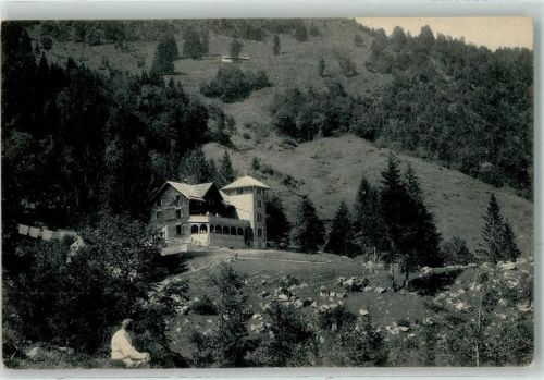 Niederalp 1916 - Alp Morgenholz Basler Ferienheim