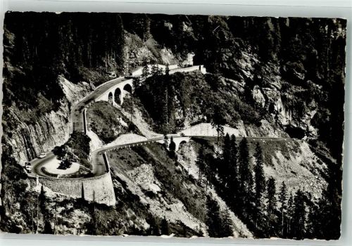 3863 Gadmen Foto AK Gschletterschlagwald Wendeplatte Sustenstrasse Foto Gyger