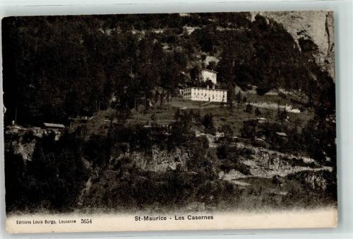 1890 St-Maurice 1908 - Kaserne