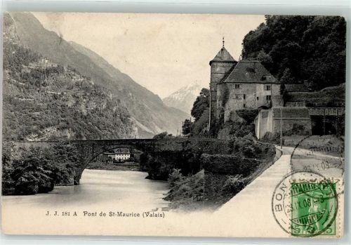 1890 St-Maurice 1908 - Pont