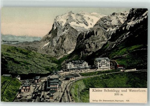 3823 Kleine Scheidegg - Wetterhorn Bahnhof